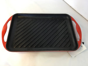 Le Creuset Cast Iron Black/Red Pan