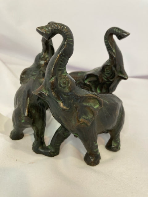 Cast Iron Elephant Figurine