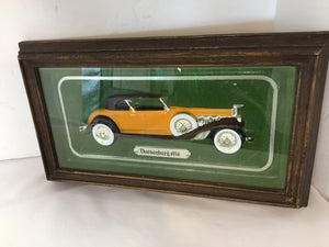 Green/Yellow Car Framed Art