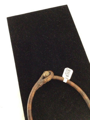 Leather Green/Brown Necklace