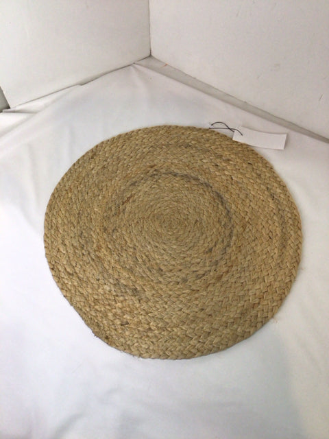 Natural Seagrass Round Placemats