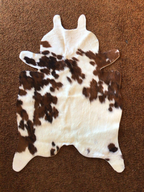 Cowhide Brown/White Rug