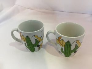 Ritzenhoff Pair White/Multi Mug Set