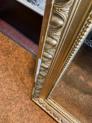 Ornate Gold Resin As Is Mirror