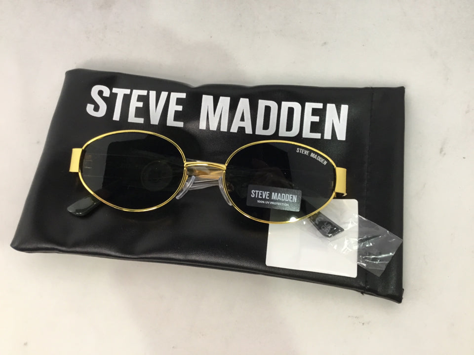 Steve Madden Metal Gold Sunglasses