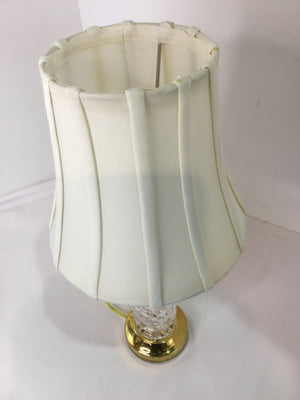 Waterford Gold Cut Crystal Lamp