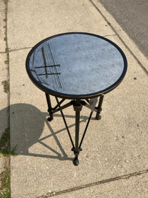 Ballard Oil Round Side/End Bronze Table