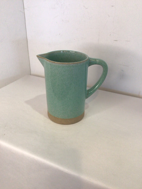 Aqua Ceramic Pitcher