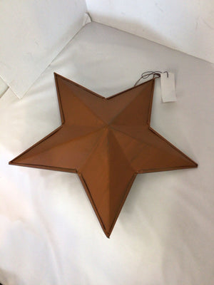 Rust Metal Star Garden Access.