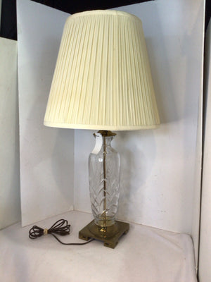 Glass/Metal Lamp
