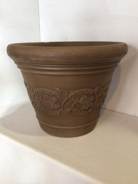 Brown Plastic Planter