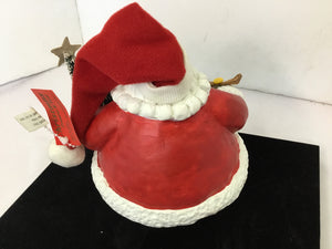 Christmas Red/white Resin Santa Figure Holiday Item