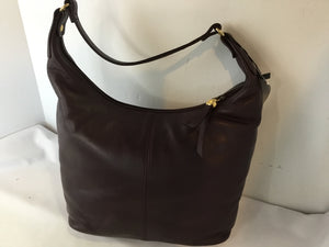 Vinyl Brown Purse