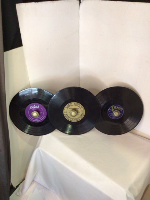 Record Black 3 Hooks Coat Hooks