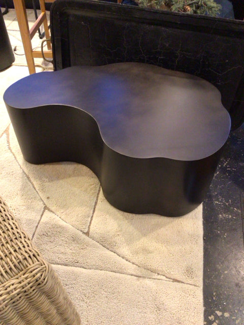 Arteriors Home Modern Metal Kidney Shaped Bronze Table CBU86GJU