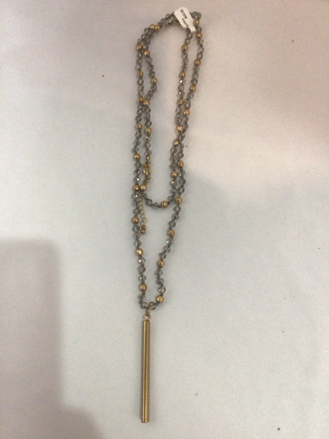 Silver/Gold Beaded Necklace