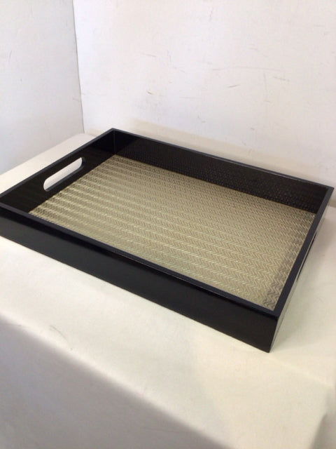 Black Laquered Tray