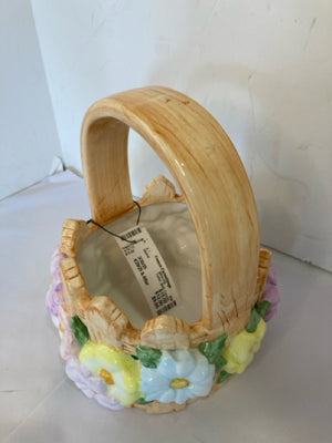 Easter Multi Ceramic Basket