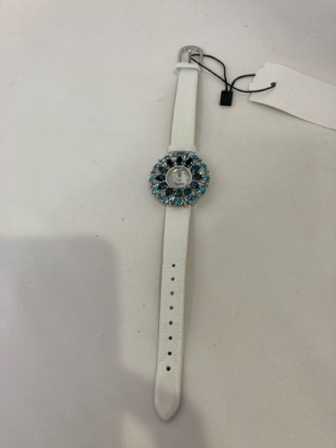 Blue Rhinestone Watch