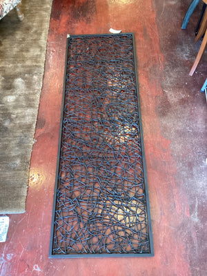 Metal/Wood Vine Wall Decoration Art