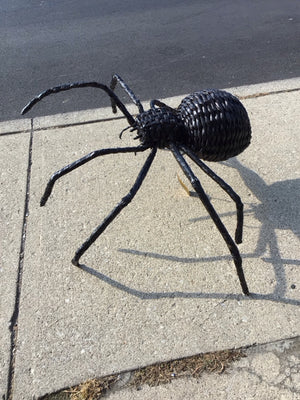 Halloween Black Wicker Holiday Item