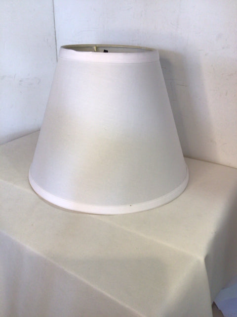 White Linen Lamp Shade