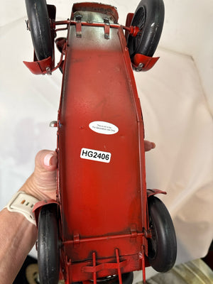 Red Car Retro Toy
