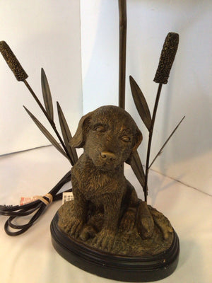 Patriot Lighting Rustic Bronze Metal Dog Lamp