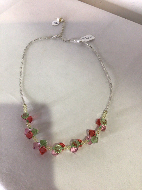 Multi-Color Crystal Necklace