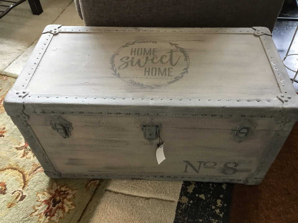 Wood Home Sweet Home Gray Trunk