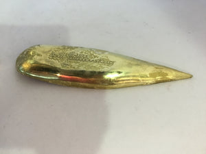 Gold Brass Leaf Dish