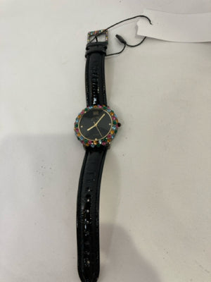 Black Rhinestone Watch