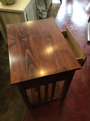 Mission Wood Brown Table