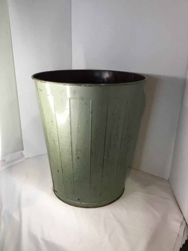 Green Metal Bucket