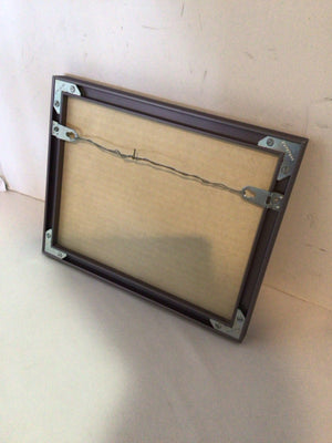 Navy Architectural Framed Art