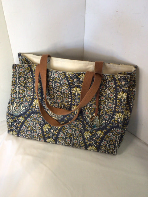 Spartina Polyester Blue/Multi Flower Bag