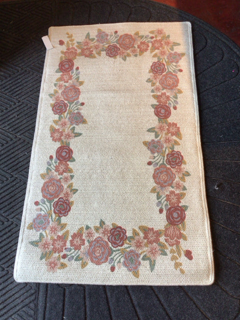 Tahari Home Runner Cotton Cream Rug