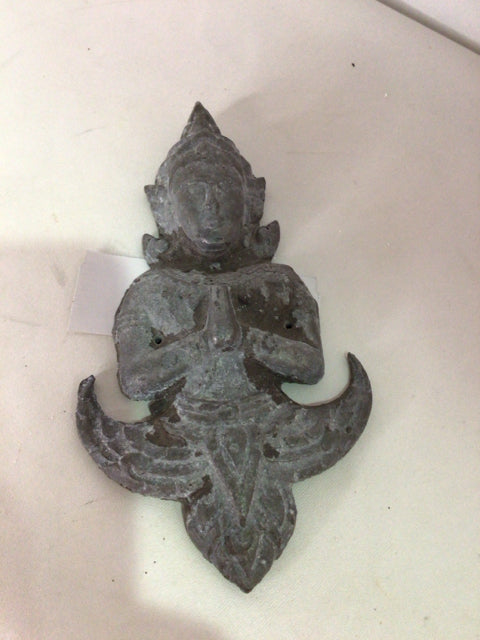 Rustic Metal Budha Wall Decoration Art