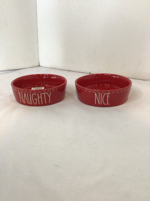 Rae Dunn Christmas Red Ceramic Bowl Holiday Item
