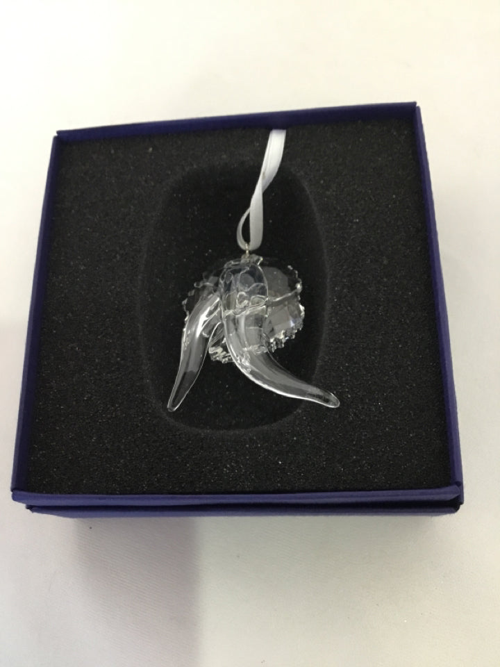 Swarovski Clear Crystal Flower Orchid Ornament