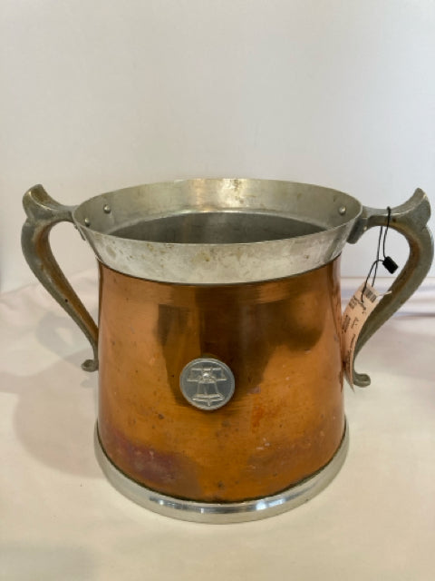 Vintage Copper Copper Bucket