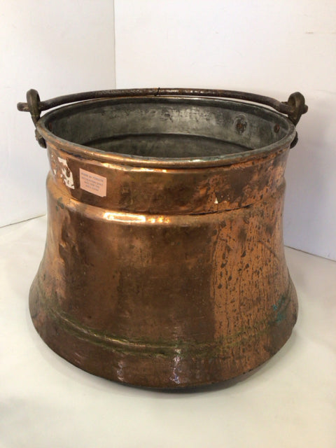 Vintage Copper Copper Cauldron Pot/Pan