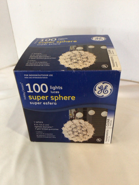 Light White Sphere Holiday Item