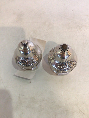 Gorham Pair Silver Plate Salt & Pepper