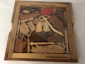 Brown Wood Puzzle