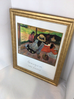 Multi-Color Woman Framed Art
