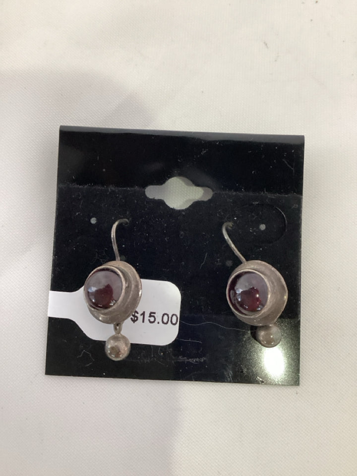 Silver Hoops Earrings