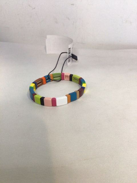 Multi-Color Stretch Beads Bracelet