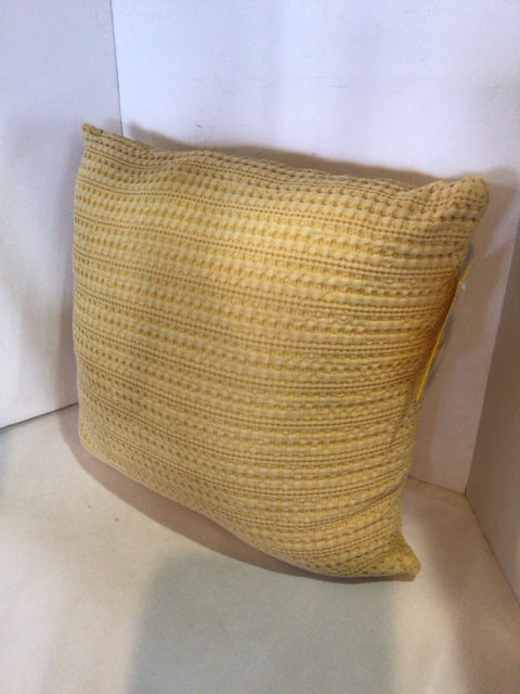 Yellow Cotton Pillow