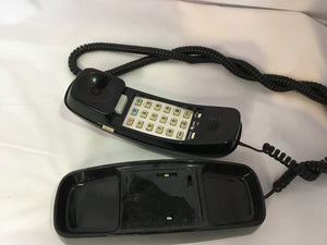 Vintage Plastic Black Phone Access.